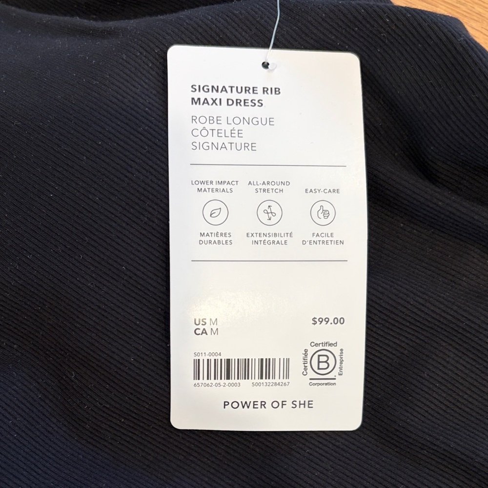 Athleta Black Maxi Dress - Picture 3 of 6